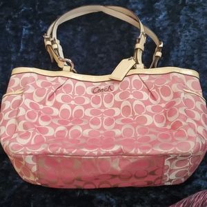 Coach Signature Monogram Classic